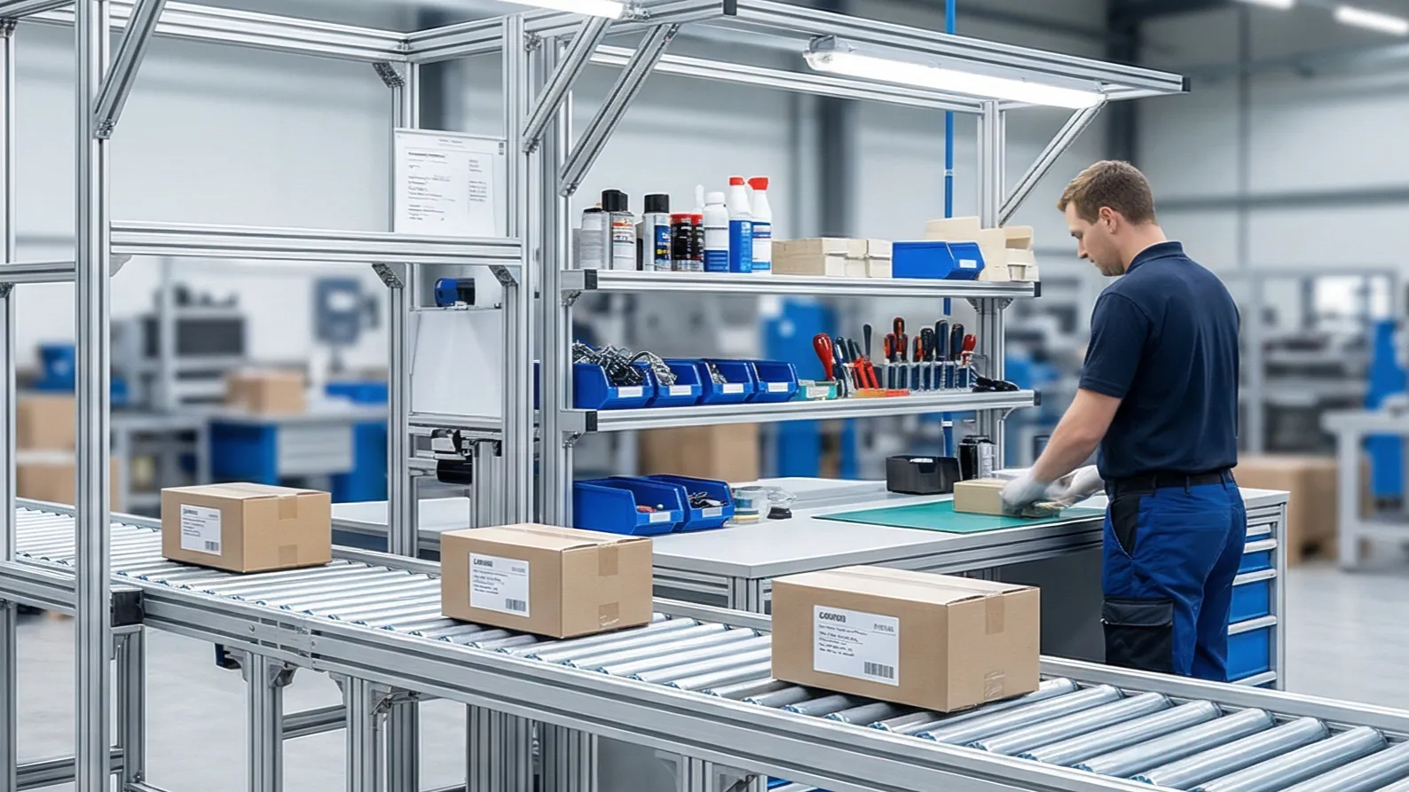 ไลน์การผลิต